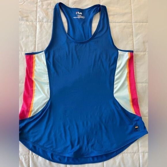 Awesome FILA Athletic Tank Large Excellent Condition - Picture 1 of 5